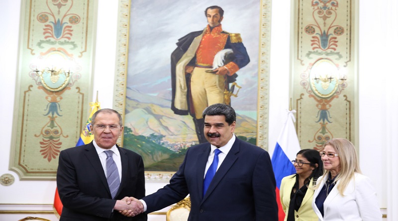 Canciller ruso Serguéi Lavrov visita al Presidente Nicolás Maduro en Miraflores