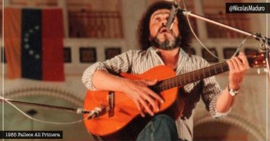Venezuela conmemora este domingo 35 años de la siembra del Cantor del Pueblo