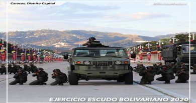 Este domingo continúan desplegados en Venezuela Ejercicios Militares Escudo Bolivariano 2020