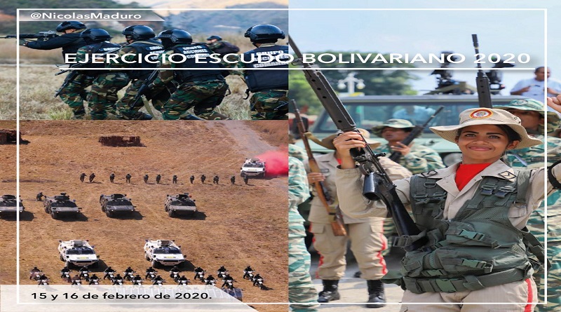 Inician en Venezuela Ejercicios cívico-militares "Escudo Bolivariano 2020"