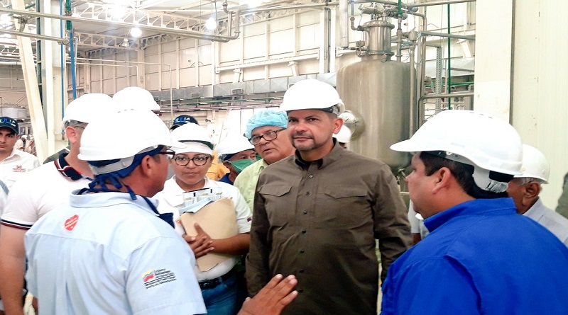 Planta procesadora de jugos en Zulia producirá 700 mil litros semanales