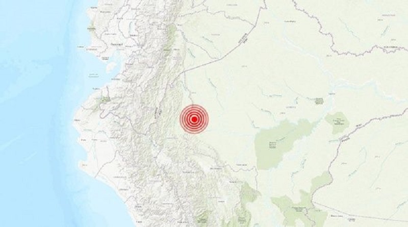 Reportan sismo de 5.3 en la región peruana del Amazonas