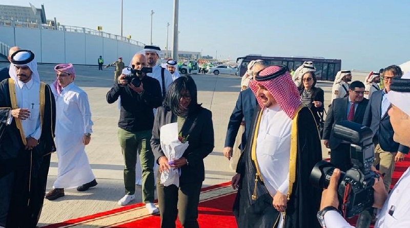 Vicepresidenta Delcy Rodríguez visita Qatar