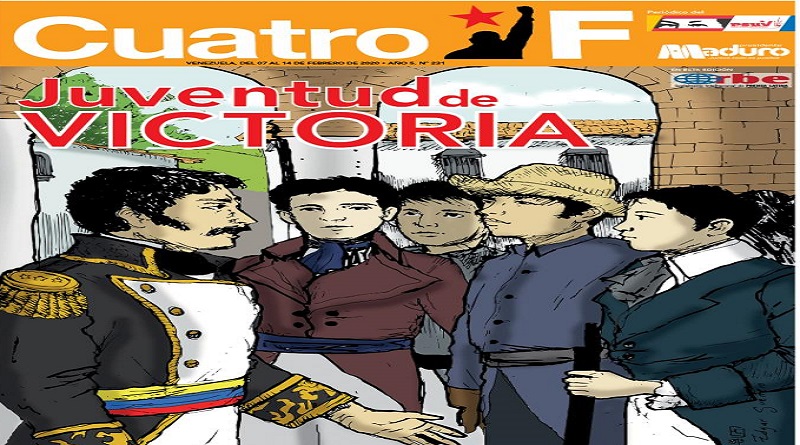 Edición número 231 del semanario 4F destaca la labor de los jóvenes en el proceso histórico de Venezuela