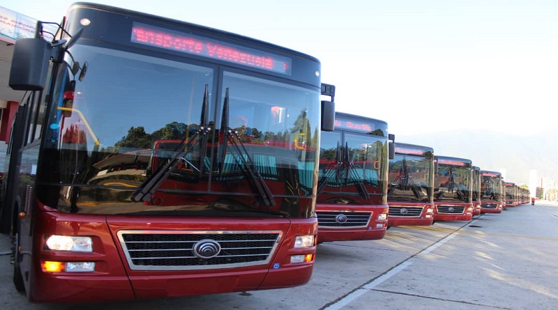 Activan 250 autobuses recuperados por GMTV para cubrir rutas en Gran Caracas