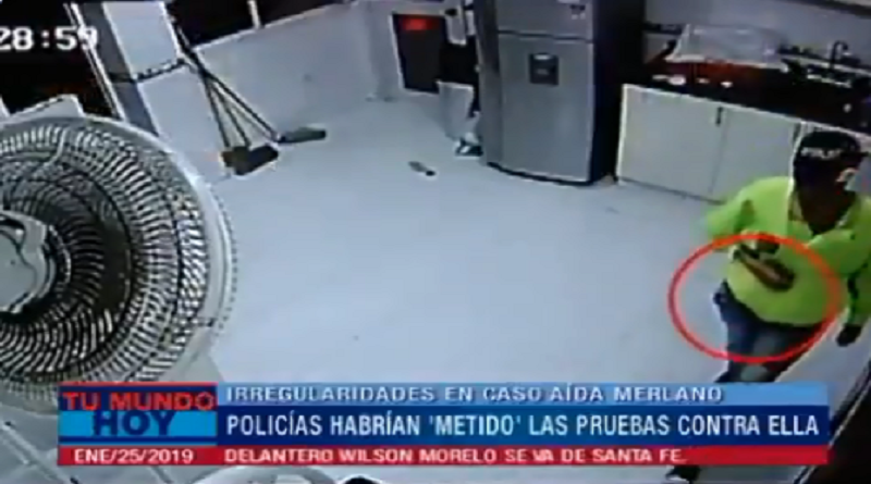 Revelan en Colombia video donde policías siembran “pruebas” contra Aída Merlano