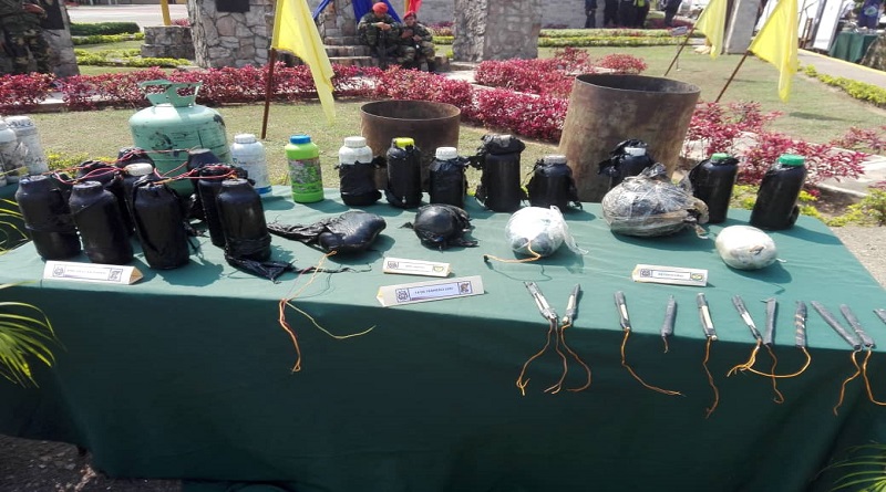 Incautados 650 kilos de explosivos a Los Rastrojos en la frontera