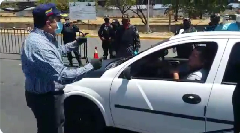 ARAGUA | Inspeccionan instalación de aula móvil para monitorear cumplimiento de medidas contra Covid–19