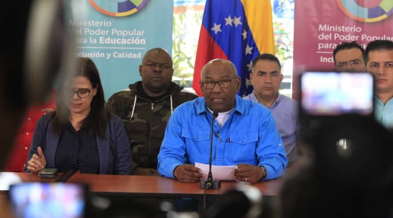 Aristóbulo Istúriz anuncia agenda de actividades para Marzo