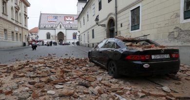 En Croacia terremoto de magnitud 5,3 sacude a la población de Zagreb