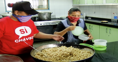 Organización escolar garantiza alimentación de niños y niñas en comunidades del Dtto. Capital