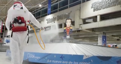 Plan Nacional de Desinfección abordó Aeropuerto Internacional Simón Bolívar de Maiquetía