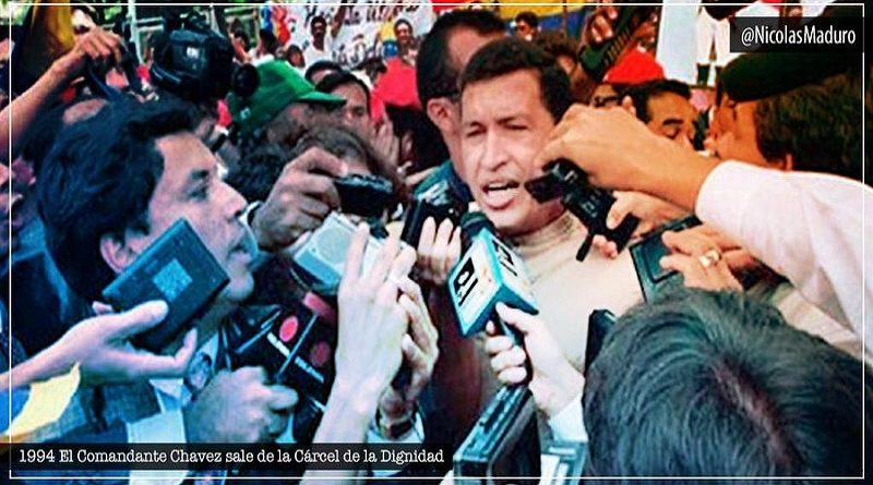 Presidente Maduro: Hace 26 años salió de la cárcel Hugo Chávez, el hombre que devolvió la esperanza a millones de venezolanos