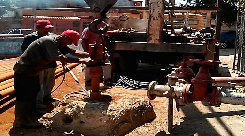 Reactivan tres pozos de agua potable para beneficiar a familias en el municipio Sucre de Aragua
