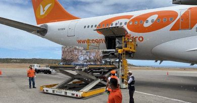 Puente aéreo garantizó arribo de una tonelada de medicamentos provenientes de Chinaal país