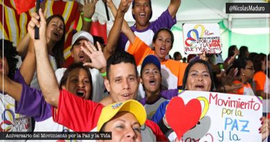 Presidente Maduro felicita al Movimiento por la Paz y la Vida a 7 años de su creación
