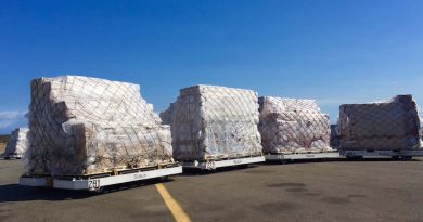 Arriban 55 toneledas de kits e insumos médicos para lucha contra el Covid-19 a través del puente aéreo Venezuela-China