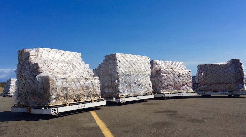 Arriban 55 toneledas de kits e insumos médicos para lucha contra el Covid-19 a través del puente aéreo Venezuela-China