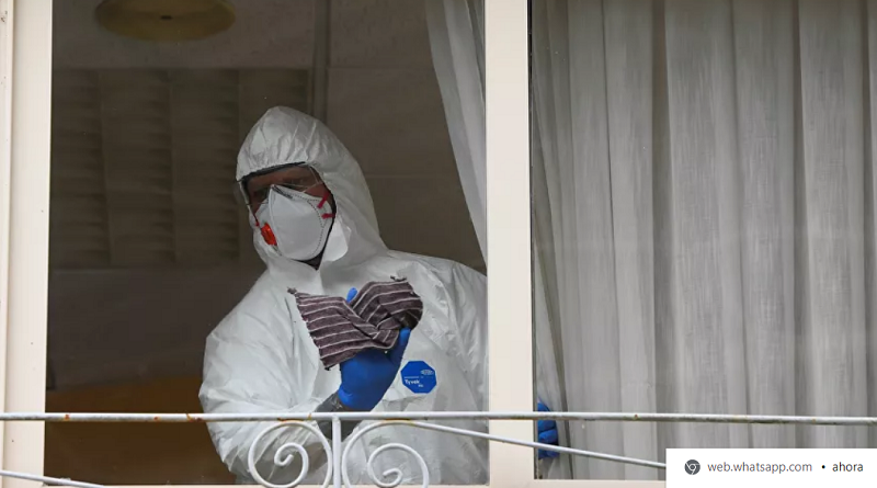 España reporta 324 muertes en un día por coronavirus