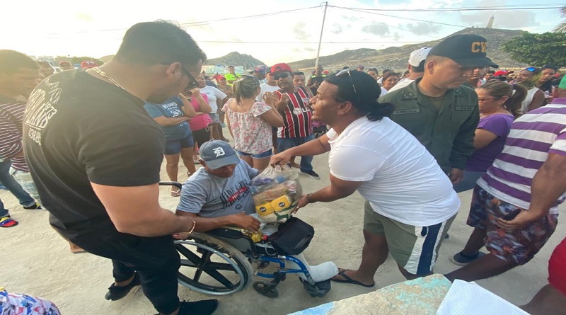 Pueblo de Los Roques participó en jornada de alimentación