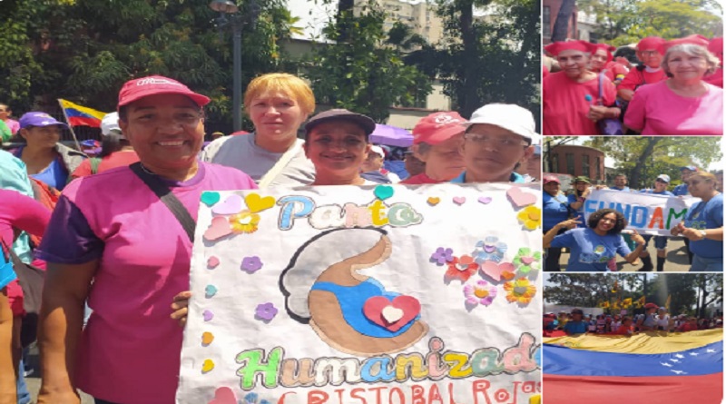 Mujeres revolucionarias marcharan por Caracas en defensa de la Patria