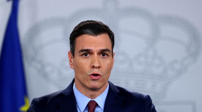 "Lo peor está por llegar": Presidente del Gobierno, Pedro Sánchez, habla de la crisis del coronavirus en España (Sergio Perez / Reuters)