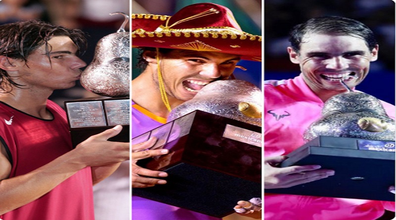 Rafael Nadal conquistó tercer título en Abierto Mexicano de Tenis