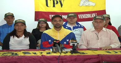 Juventud de la UPV apoya creación de cuerpo de seguridad contra el terrorismo