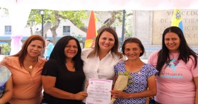 Municipio José Félix Ribas en Aragua reconoció liderazgo de mujeres con la Orden María Josefa Palacio