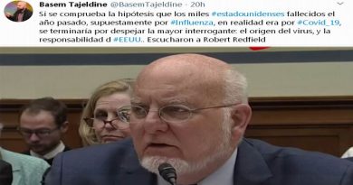Internacionalista Basem Tajeldine advierte sobre posible responsabilidad de EE.UU. en origen del Covid-19