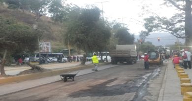 Con 2700 toneladas de asfalto rehabilitan vía desde la estación zoológico hasta Ruiz Pineda
