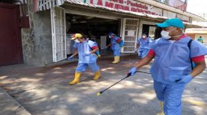 ARAGUA | Alcaldía de Zamora continúa Plan de Desinfección de espacios públicos