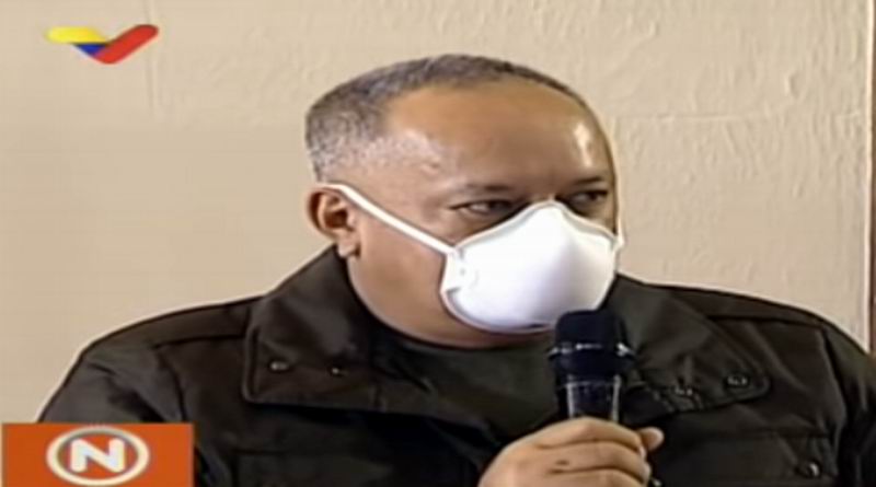 Cabello: Hasta la oposición utiliza los tapabocas pero hay sectores que conspiran y pretenden aprovechar la situación