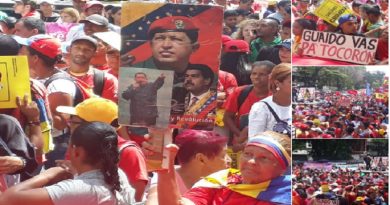 Pueblo revolucionario comienza a concentrarse en Caracas para marchar por la paz y defensa de la ANC