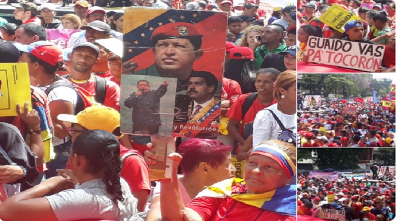 Pueblo revolucionario comienza a concentrarse en Caracas para marchar por la paz y defensa de la ANC