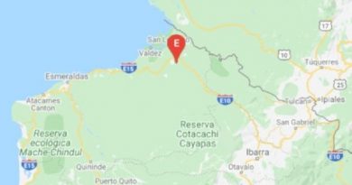 Sismo de magnitud 5.13 sacude el norte de Ecuador