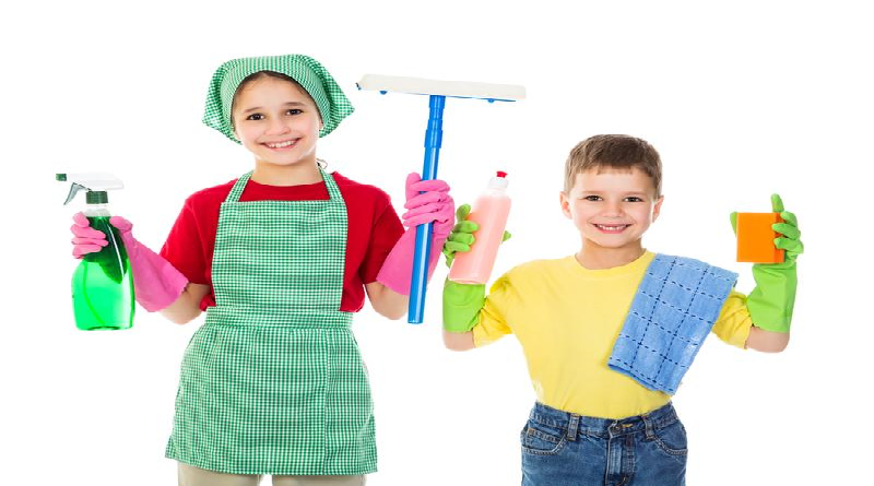 Seis beneficios de involucrar a los niños en las tareas del hogar