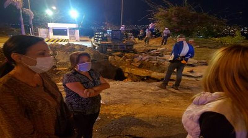 Tubería dañada de 30 pulgadas en El Hatillo está siendo reparada por Hidrocapital