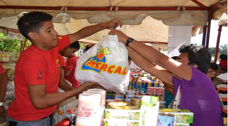 Mercal atiende familias de Trujillo con la distribución de alimentos