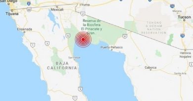 Sismo de magnitud 5.6 sacude el noroeste de México sin víctimas ni daños materiales