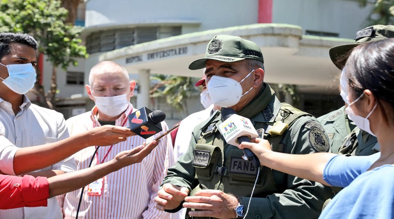 Padrino López: FANB constata condiciones en Hospital Clínico Universitario para enfrentar Covid 19