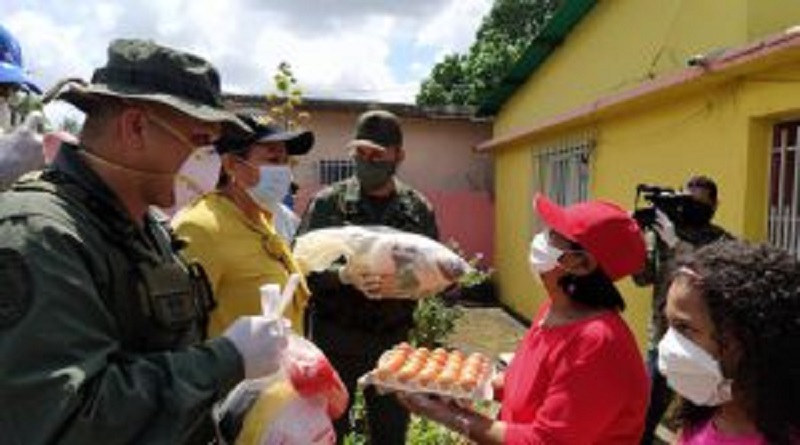 Feria del Campo Soberano casa por casa beneficiaron a familias de Pinto Salinas en Monagas