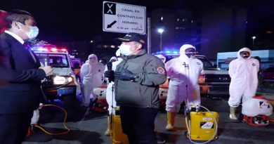 Realizan desinfección contra el Covid-19 en Hospital Pérez de León II de Petare y en urbanización El Cafetal