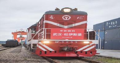 Tren de carga China-Europa reanuda su servicio con suministros médicos
