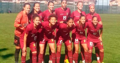 Vinotinto Femenina goleó 7-0 al RES Roma