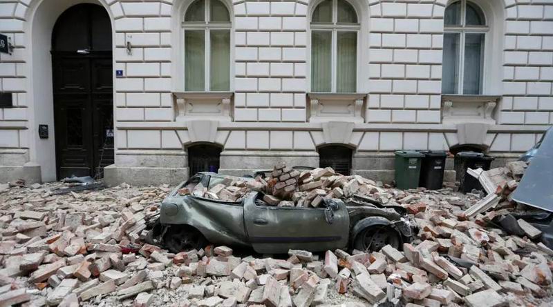 Graves daños provocó el terremoto más fuerte en los últimos 140 años en Croacia