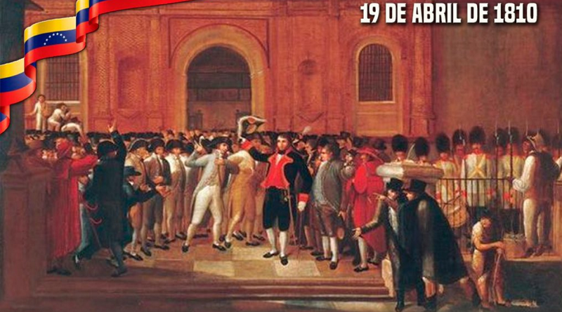 Venezolanos conmemoran 210 años de proclamación de su Independencia