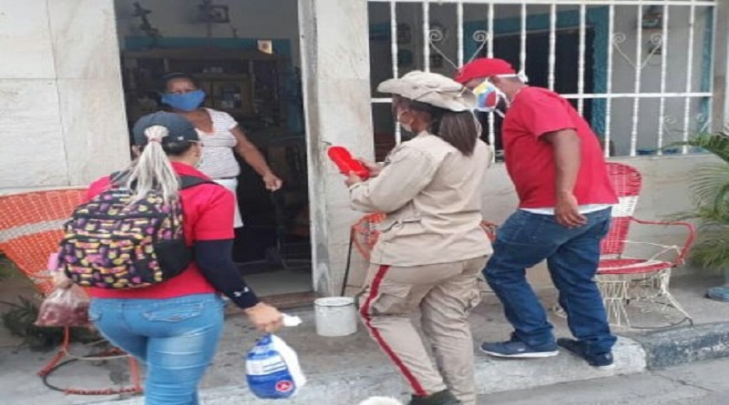 Entregan proteína animal a familias de Base de Misiones en Aragua