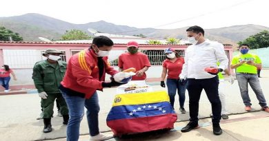 Distribuyen casa a casa más de 8 toneladas de proteínas en Guacara