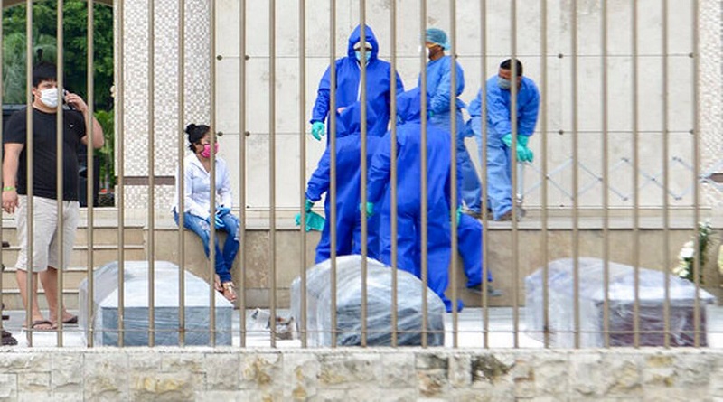 Ecuador suma 2 mil 249 nuevos casos de coronavirus en un solo día